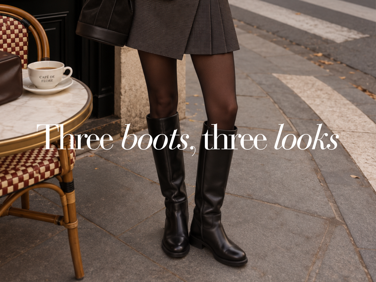 Three Boots, Three Looks