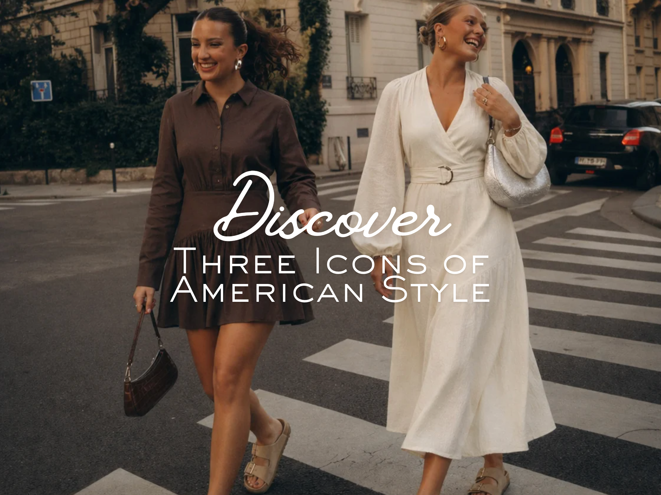 Trois icônes du style américain