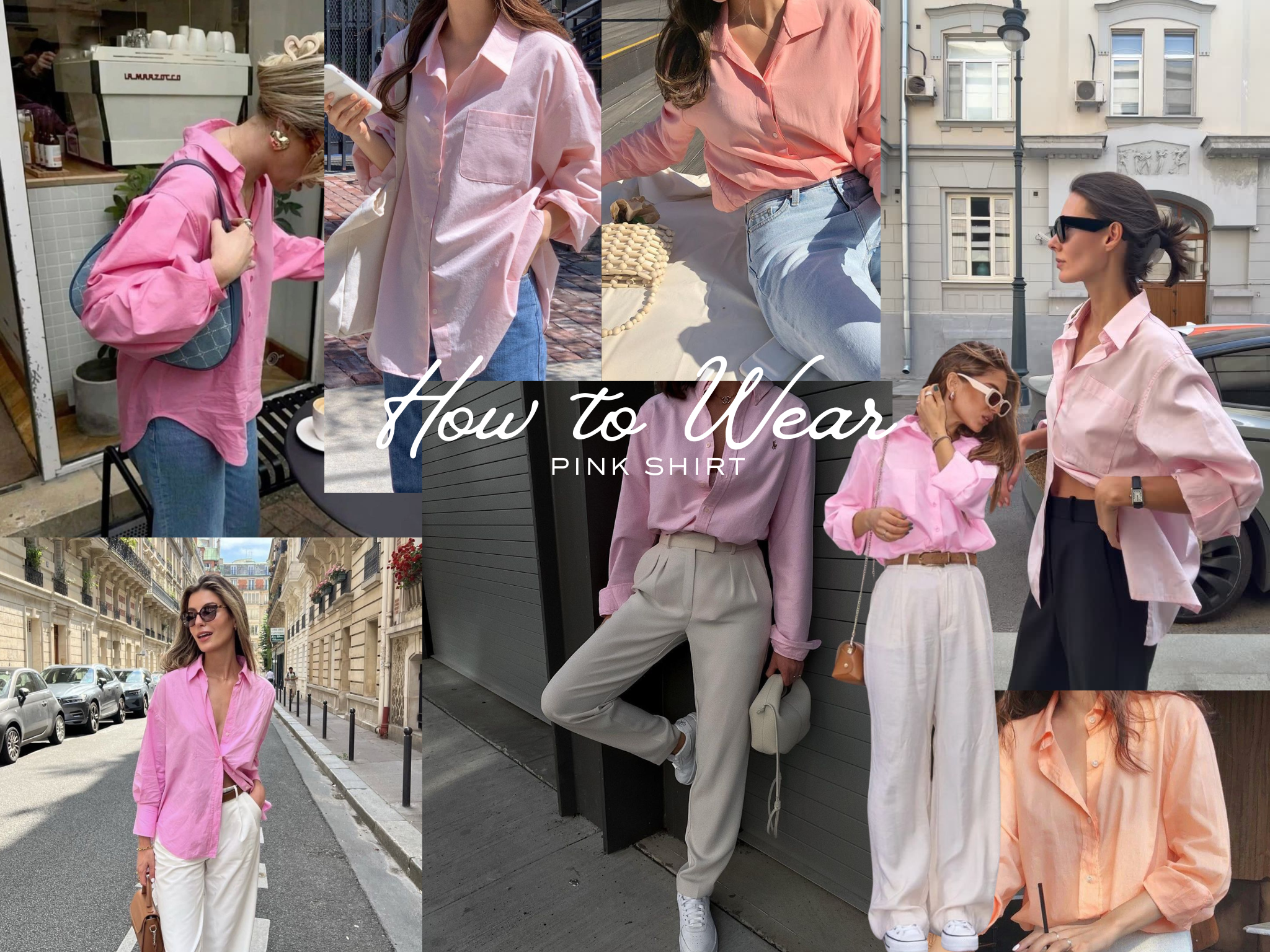 Adoptez la chemise rose cette saison