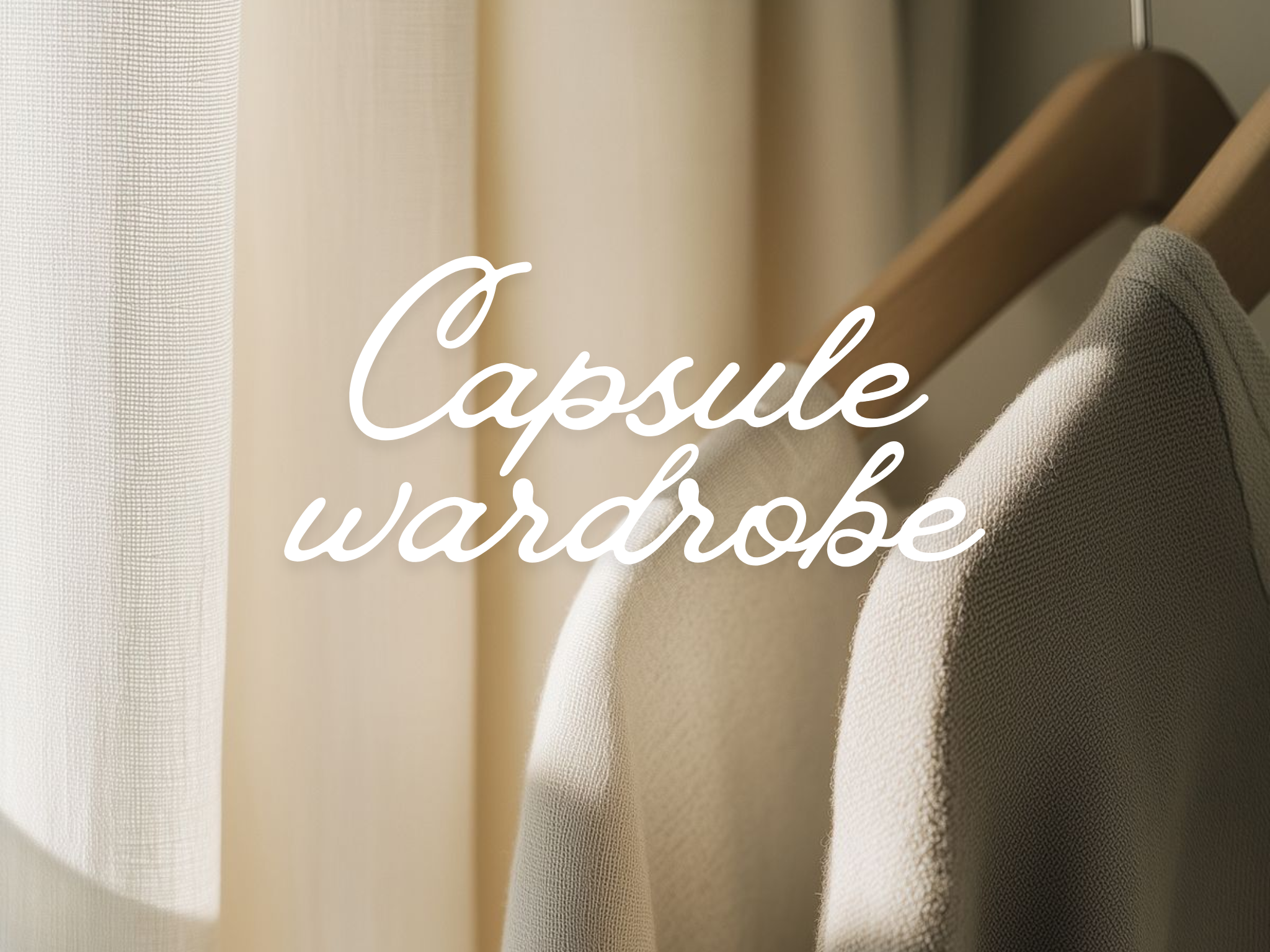 La capsule wardrobe : le dressing essentiel, pensé pour durer