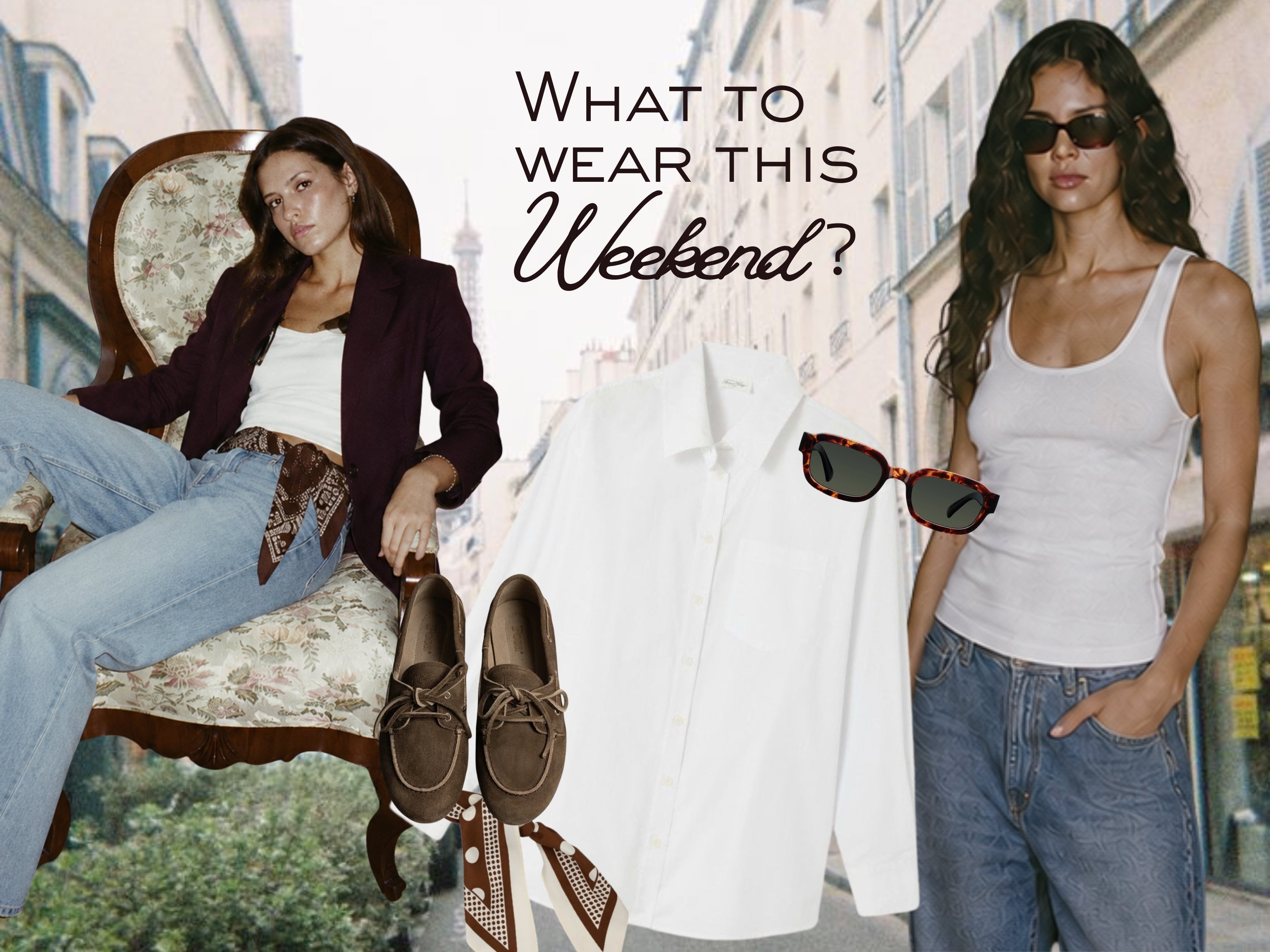Que porter ce week-end ? Les looks qui vous suivent partout